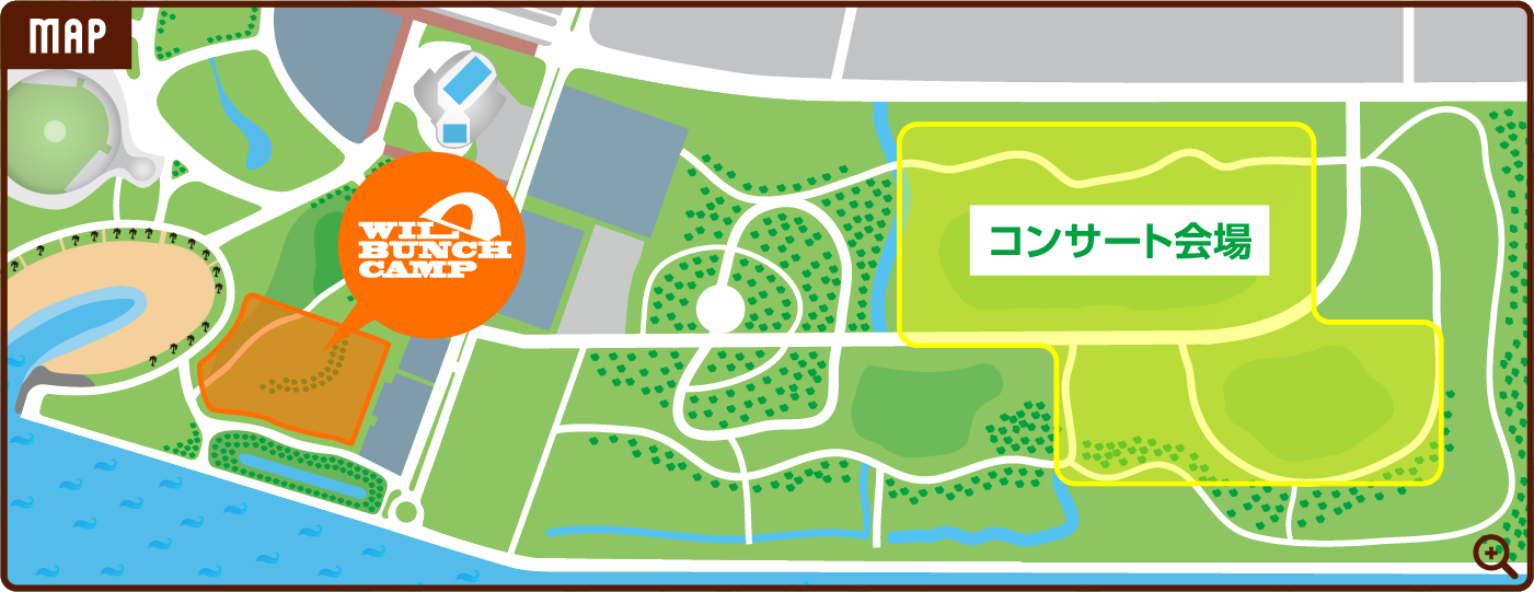 キャンプ場の地図（サムネイル）