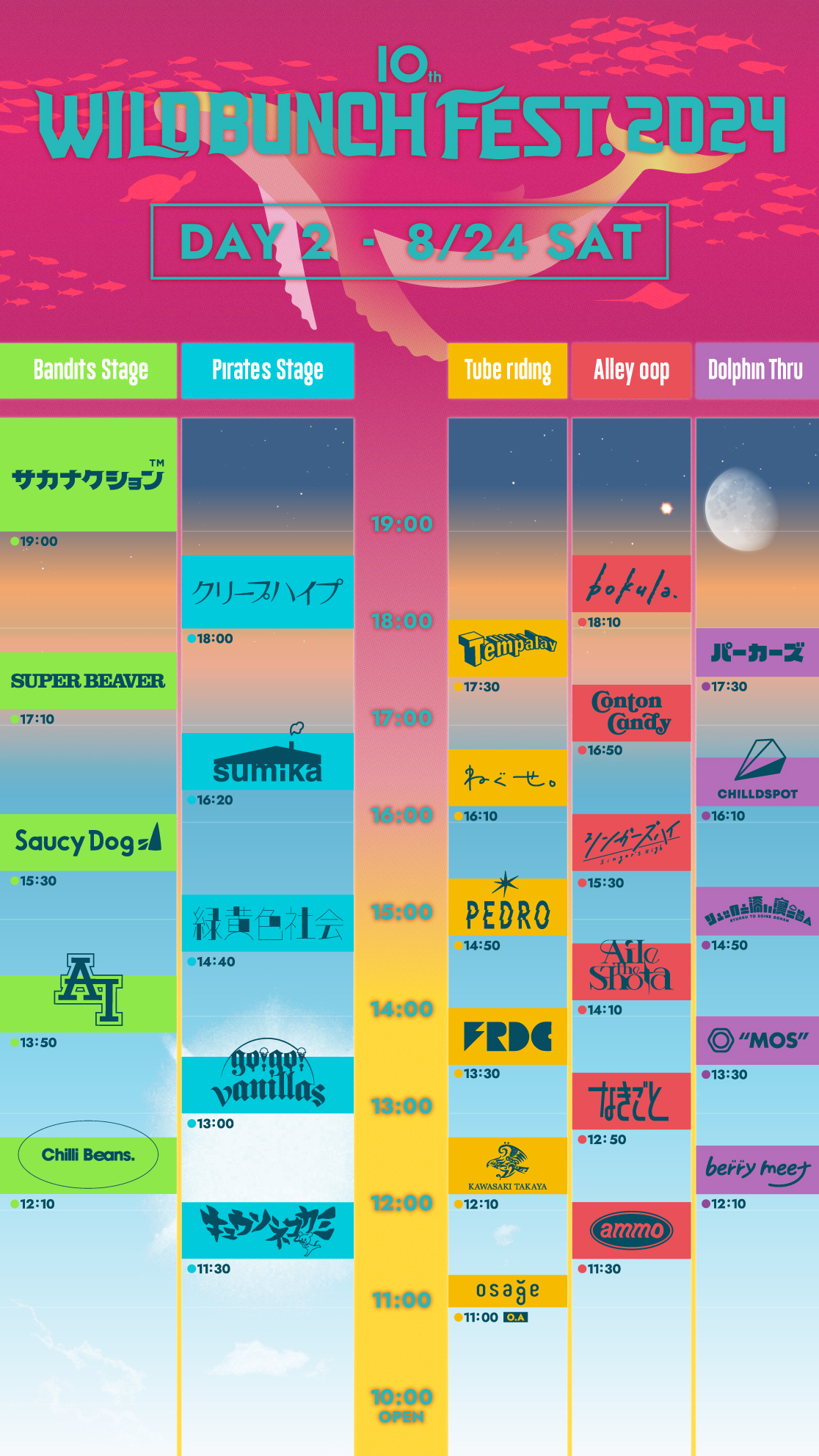 DAY2・8/24 SAT